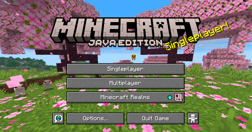 Open Minecraft Menu